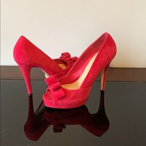 Pink heels